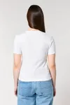 Das kurze Fitted Damen-T-Shirt