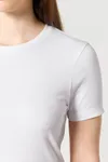 Das kurze Fitted Damen-T-Shirt