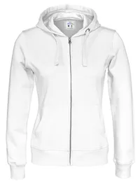 HOODIE FULL ZIP LADY - GOTS GECERTIFICEERD