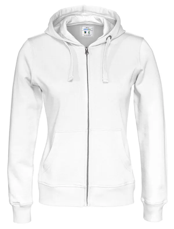 HOODIE FULL ZIP LADY - GOTS GECERTIFICEERD