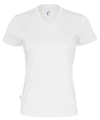 T-SHIRT V-NECK LADY - GOTS GECERTIFICEERD