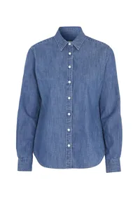 DENIM SHIRT LADY - GOTS GECERTIFICEERD