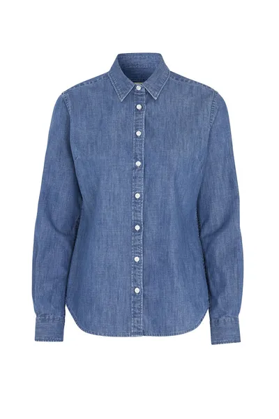 DENIM SHIRT LADY - GOTS GECERTIFICEERD