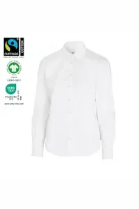 SHIRT TWILL LADY - GOTS GECERTIFICEERD