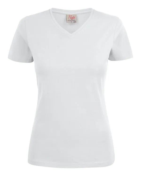 HEAVY T-SHIRT V-NECK LADY