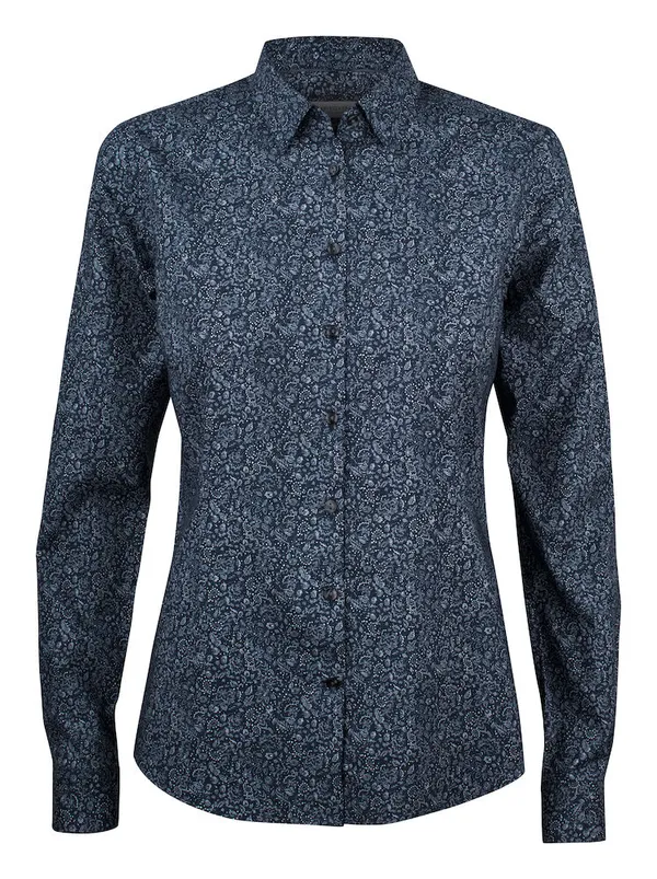 HEMD INDIGO BOW 37 WOMAN