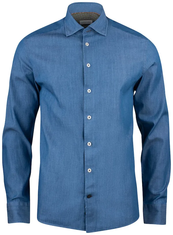 HEMD INDIGO BOW 130 REGULAR FIT