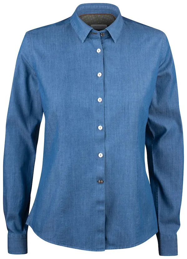 HEMD INDIGO BOW 130 WOMAN