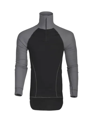 3103 THERMISCH T-SHIRT LANGE MOUWEN MET KORTE RITS
