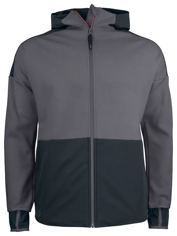 3120 HOODIE MET STRETCH INZETSTUKKEN