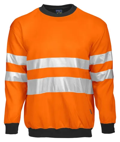 6101 SIGNALISATIESWEATER RONDE HALS EN ISO20471 KLASSE 3