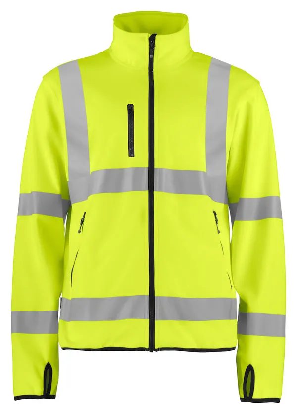 6105 SIGNALISATIE LICHTE SOFTSHELL EN ISO 20471 KLASSE 3