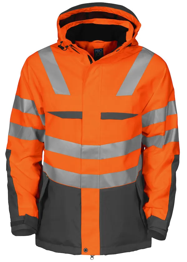 6418 GEVOERDE SIGNALISATIEJAS EN ISO 20471 KLASSE 3