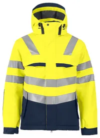 6422 GEVOERDE KORTE SIGNALISATIEJAS EN ISO 20471 KLASSE 3