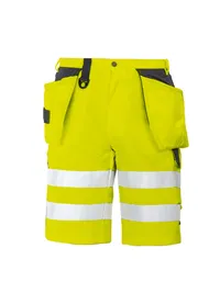 6503 SIGNALISATIESHORT MET SPIJKERZAKKEN EN ISO 20471 KLASSE 2