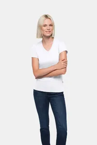 HAKRO Damen V-Shirt Classic