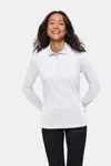 HAKRO Damen Longsleeve-Poloshirt MIKRALINAR®
