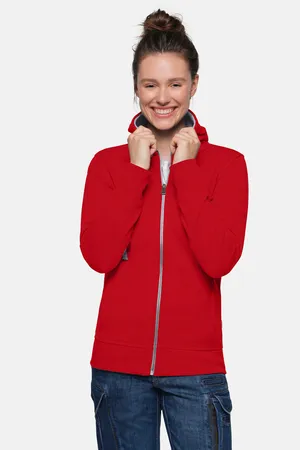 HAKRO Damen Kapuzenjacke Bonded ECO