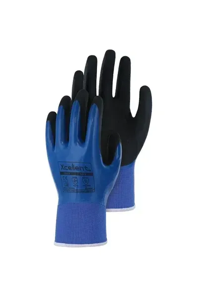 XC3009, Polyester-Handschuhe mit Nitril-Beschichtung