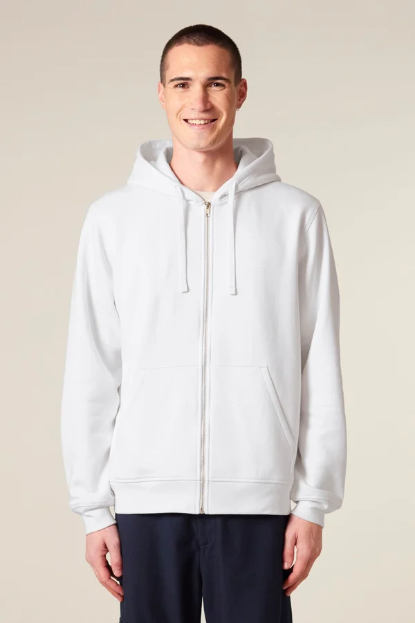 Der Unisex-Zip-Hoodie