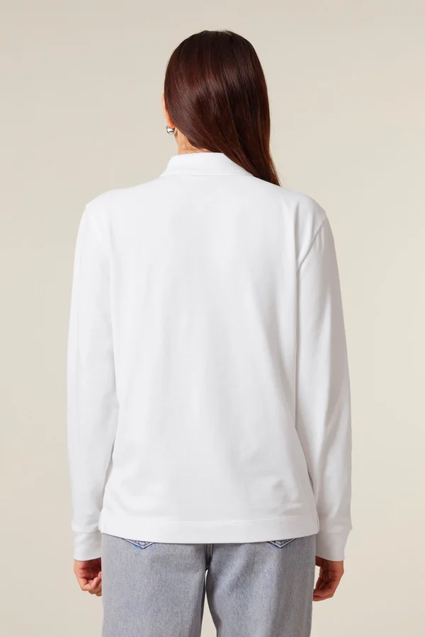 Das Langarm-Unisex-Polo