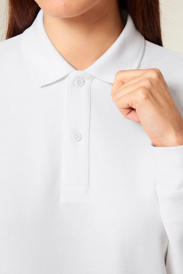 Das Langarm-Unisex-Polo