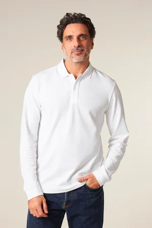 Das Langarm-Unisex-Polo