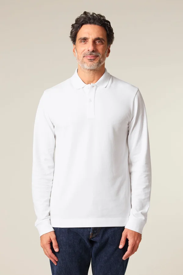 Das Langarm-Unisex-Polo