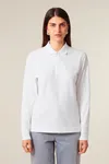 Das Langarm-Unisex-Polo