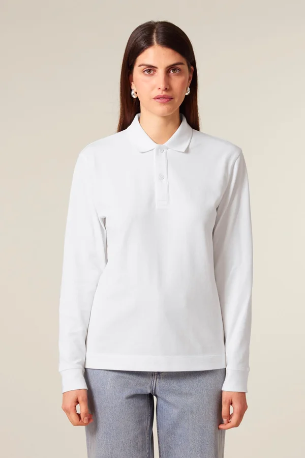 Das Langarm-Unisex-Polo