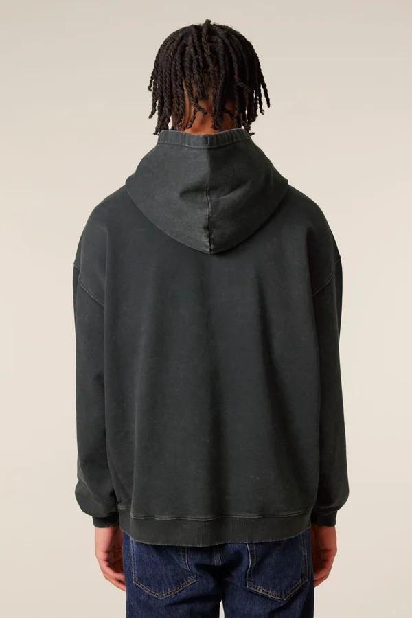 Der Oversized Garment-Dyed Unisex-Hoodie