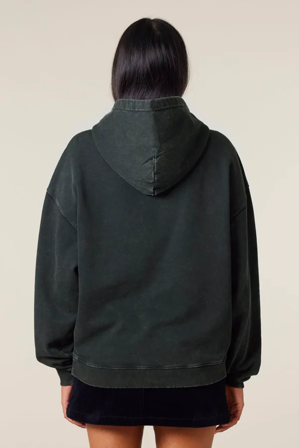 Der Oversized Garment-Dyed Unisex-Hoodie