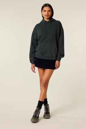Der Oversized Garment-Dyed Unisex-Hoodie