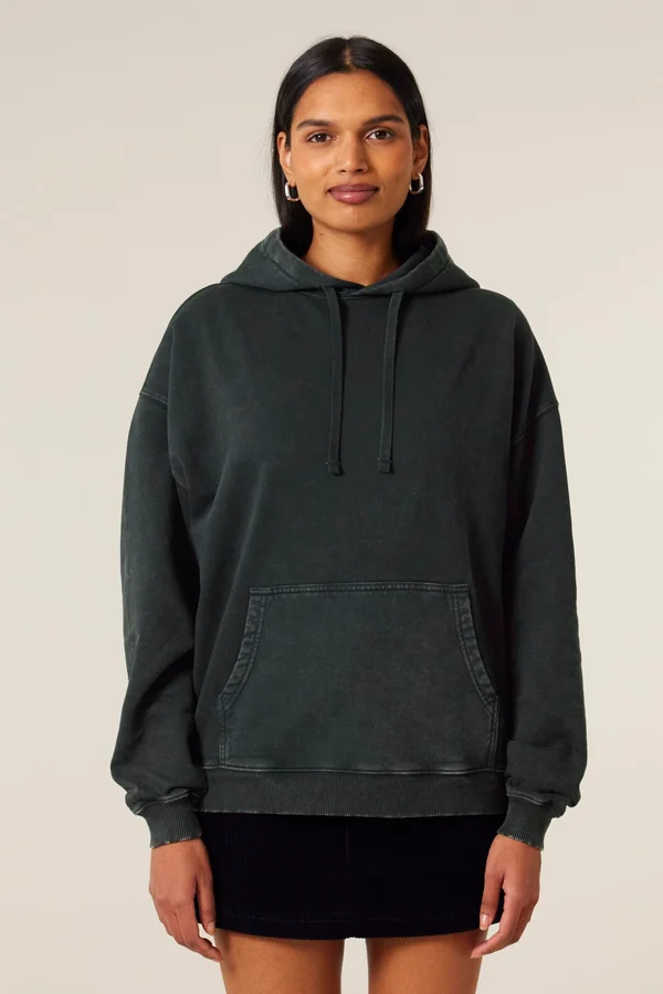 Der Oversized Garment-Dyed Unisex-Hoodie