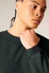 Das Oversized Garment-Dyed Rundhals-Unisex-Sweatshirt