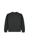 Das Oversized Garment-Dyed Rundhals-Unisex-Sweatshirt