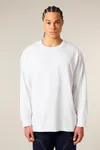 Das schwere Langarm-Unisex-T-Shirt