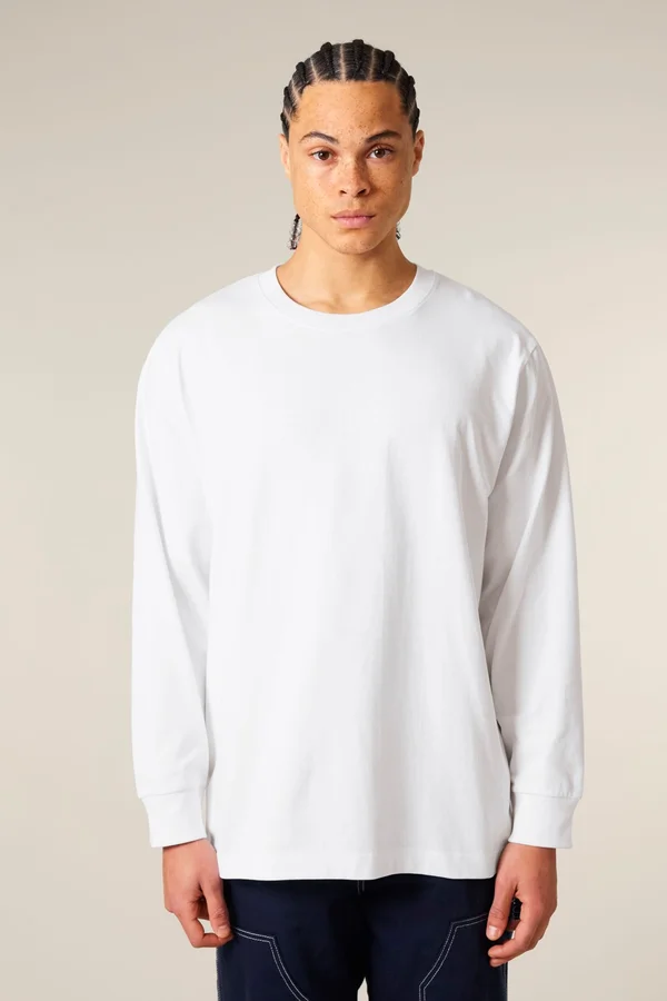 Das schwere Langarm-Unisex-T-Shirt