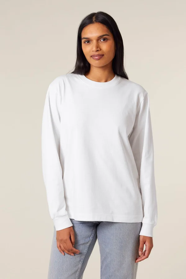Das schwere Langarm-Unisex-T-Shirt