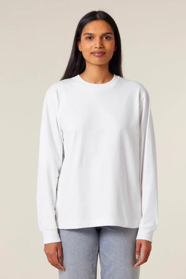 Das schwere Langarm-Unisex-T-Shirt
