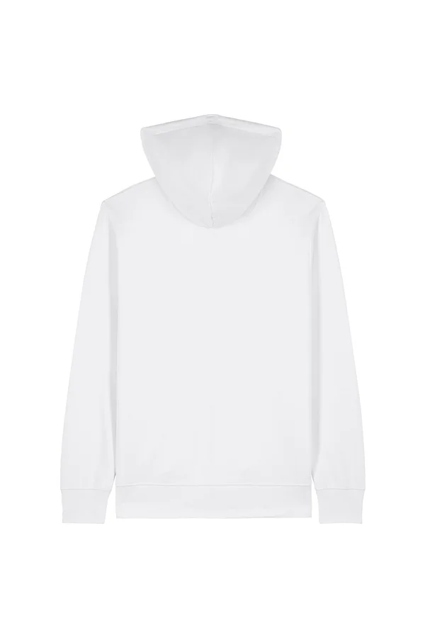 Der Unisex-Zip-Hoodie aus French Terry