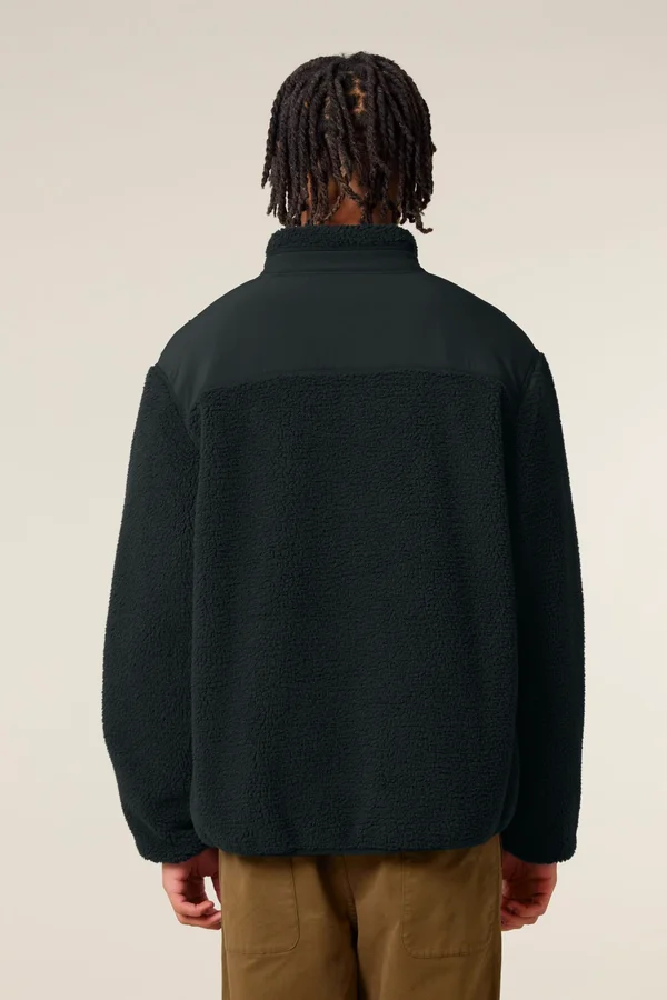 Die Relaxed Unisex-Sherpajacke