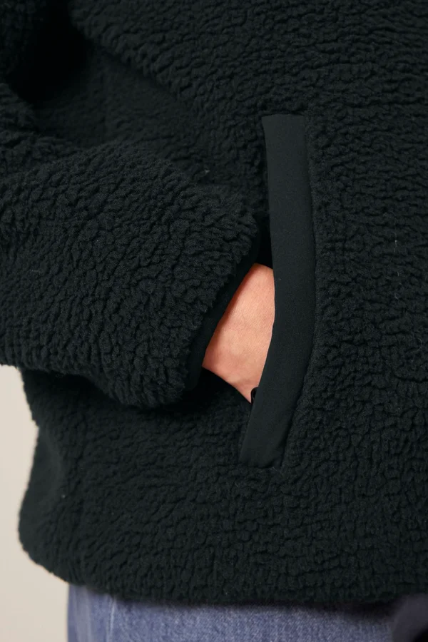 Die Relaxed Unisex-Sherpajacke