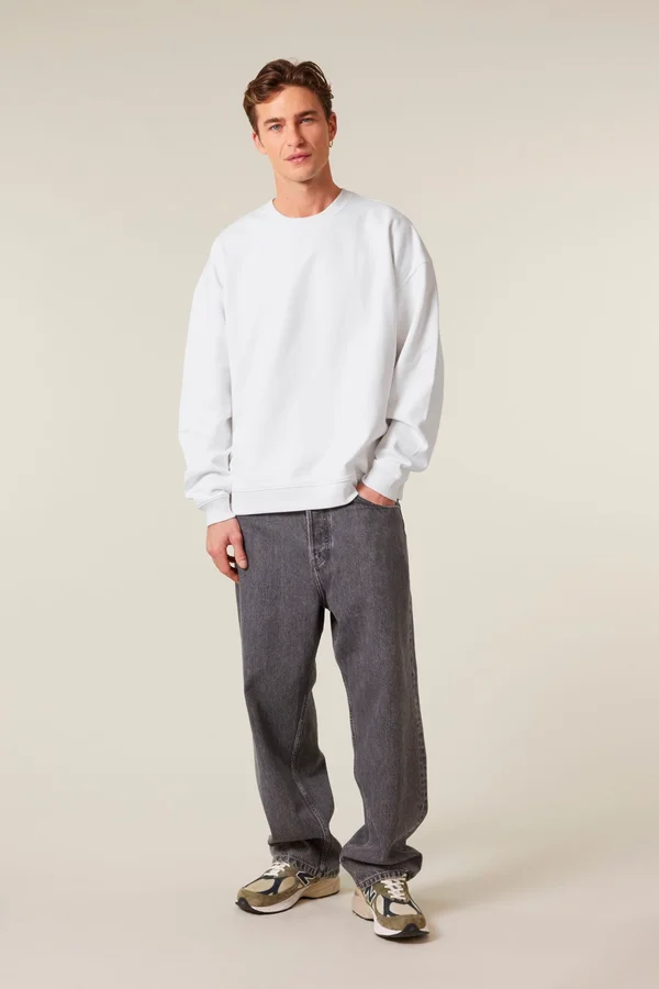 Das Oversized Rundhals-Unisex-Sweatshirt
