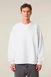 Das Oversized Rundhals-Unisex-Sweatshirt