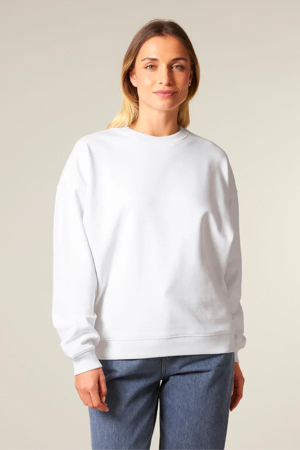 Das Oversized Rundhals-Unisex-Sweatshirt