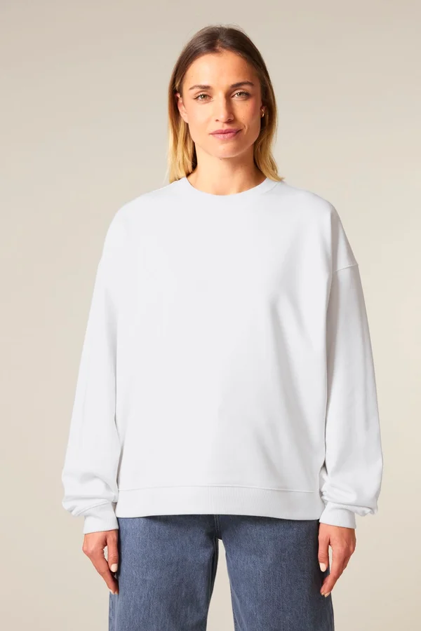 Das Oversized Rundhals-Unisex-Sweatshirt