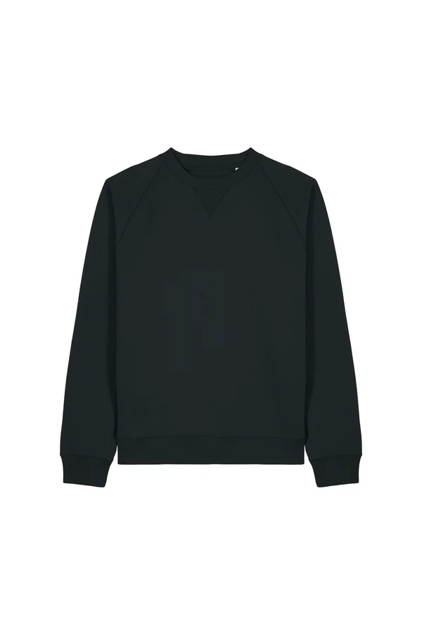 Das Relaxed Raglan-Rundhals-Unisex-Sweatshirt