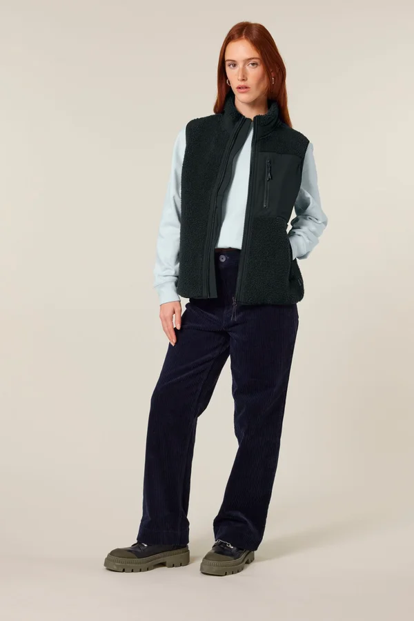 Die Unisex-Sherpaweste