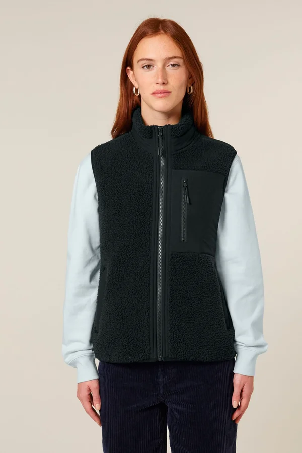 Die Unisex-Sherpaweste